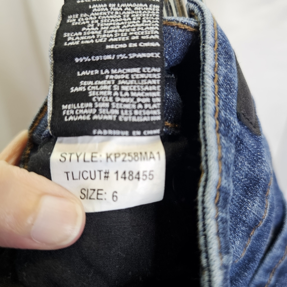 Kut from the Kloth Blue Boot Cut Jeans - Picture 7 of 9